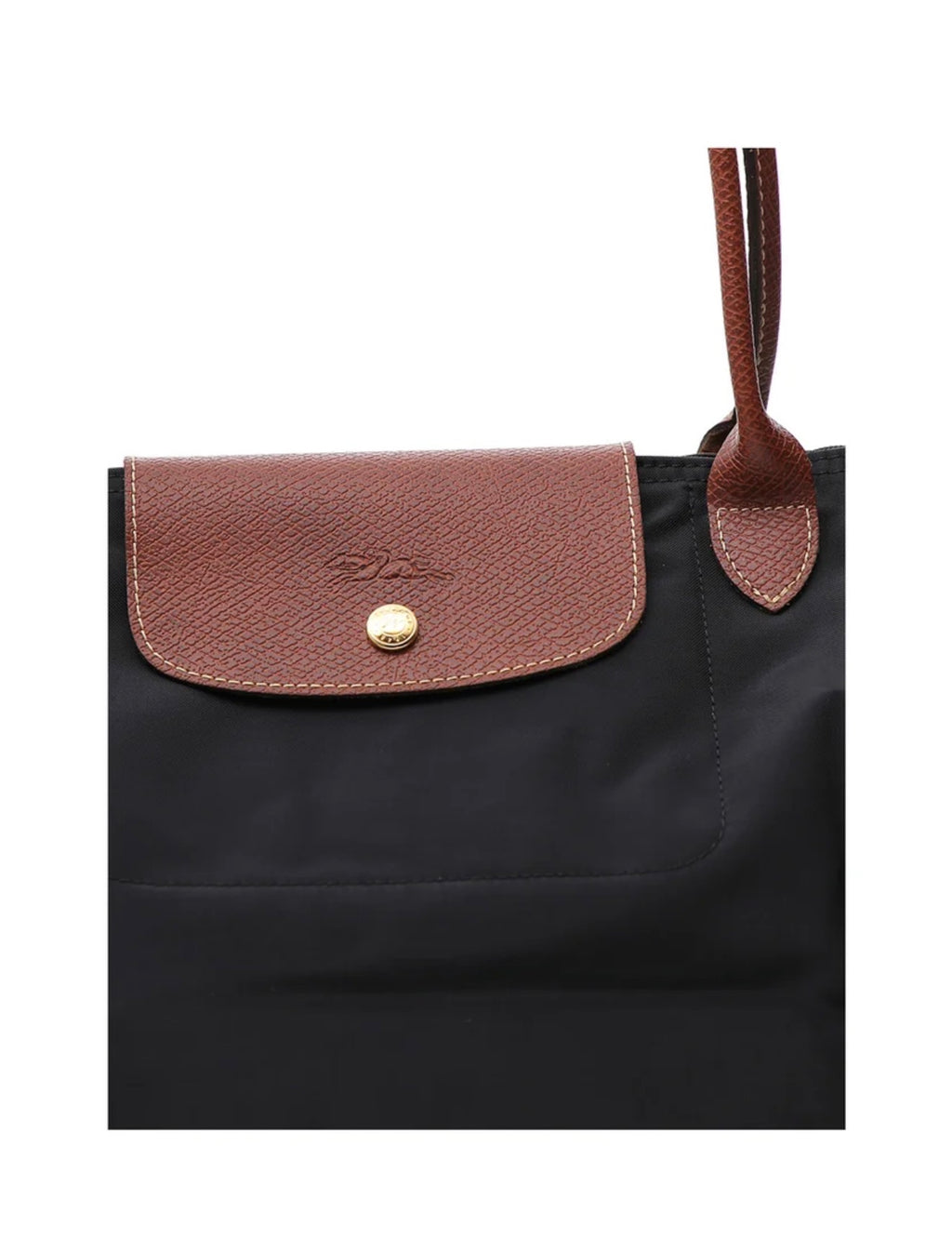 Sac bandoulière Longchamp Le Pliage - L Noir
