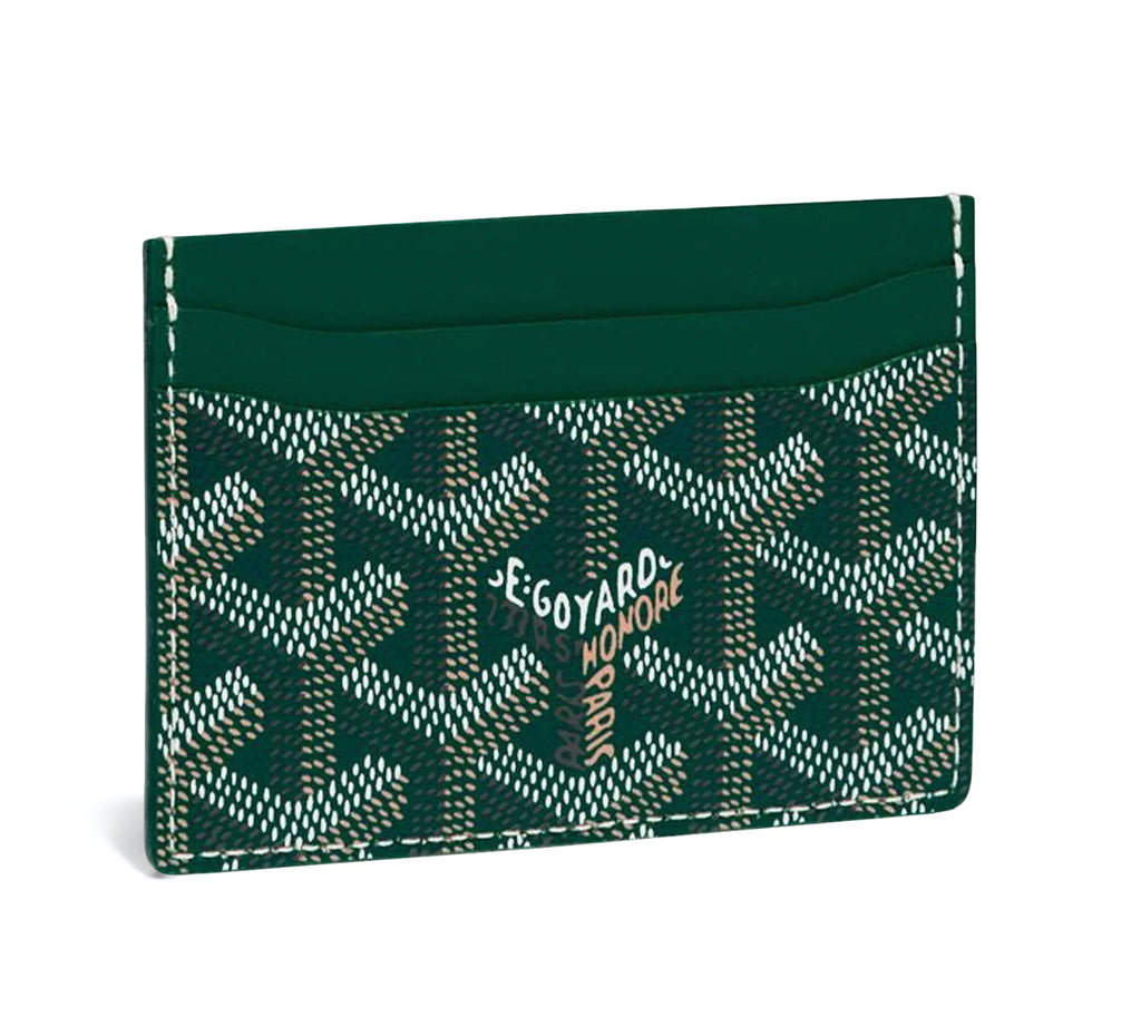 Goyard card holder Saint Sulpice Green
