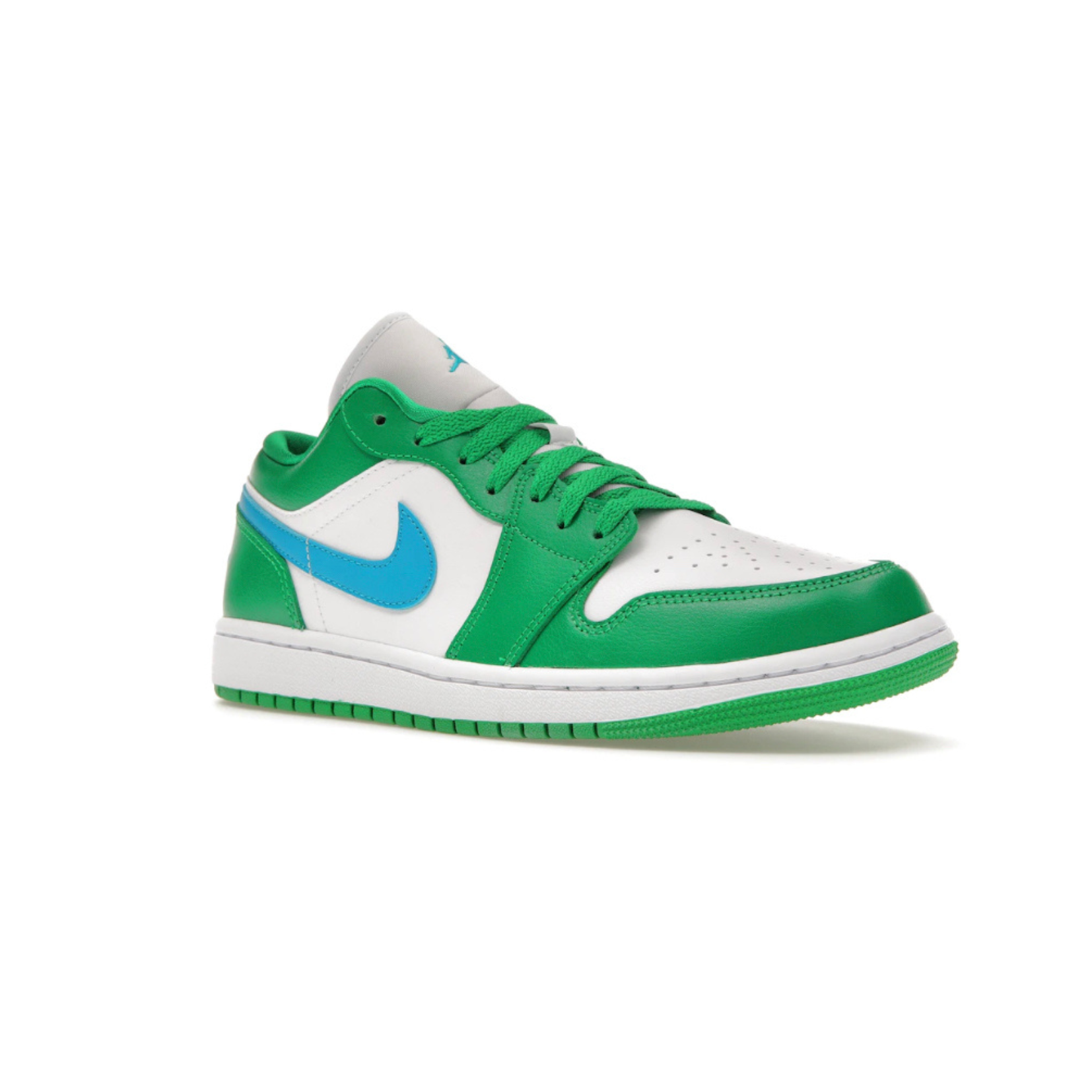 Jordan 1 Low Lucky Green Aquatone