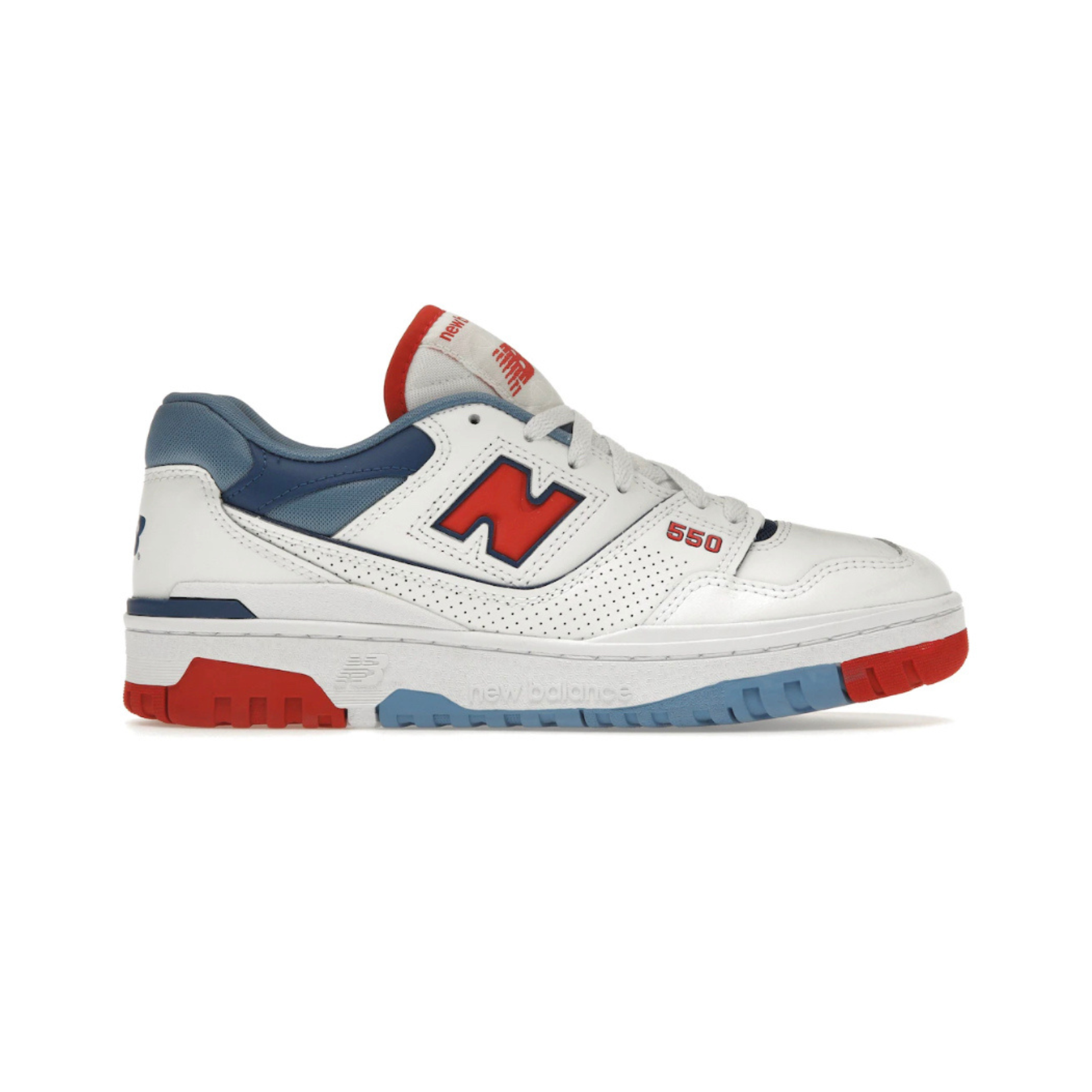 New Balance 550 White Red Atlantic