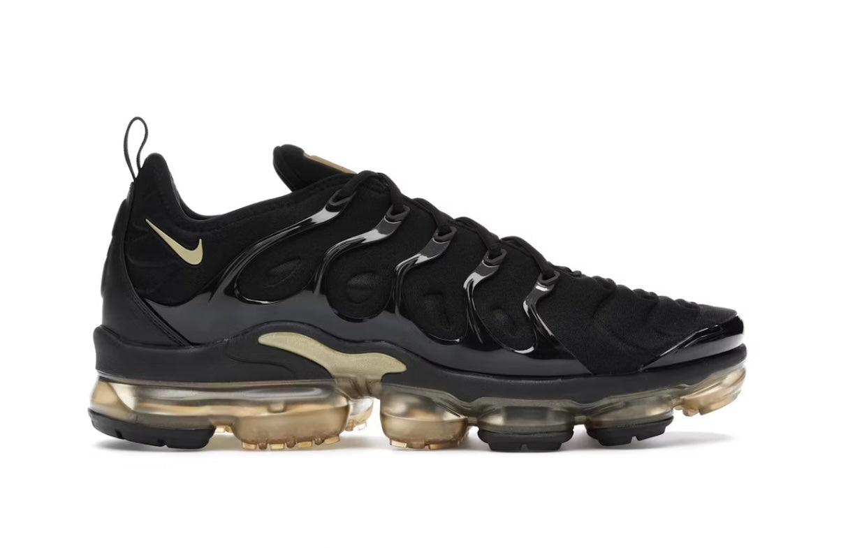 Nike Air VaporMax Plus Black Metallic Gold