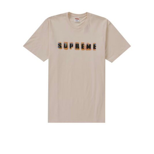 Supreme Stencil T-shirt Pale