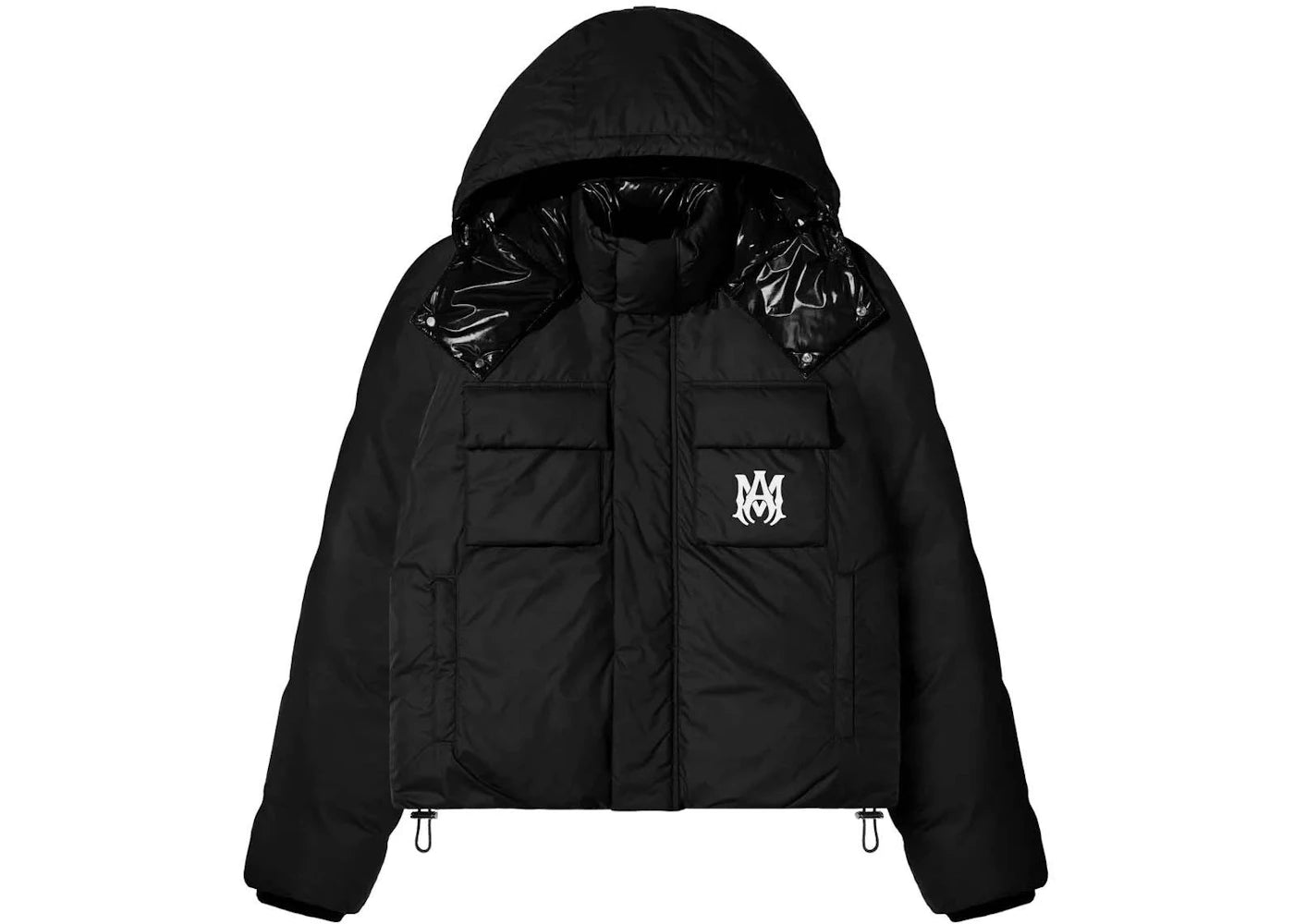 AMIRI Hooded Down Puffer Jacket-Black