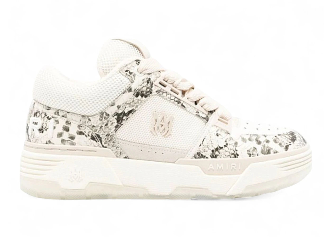 AMIRI MA-1 Snake Skin Alabaster