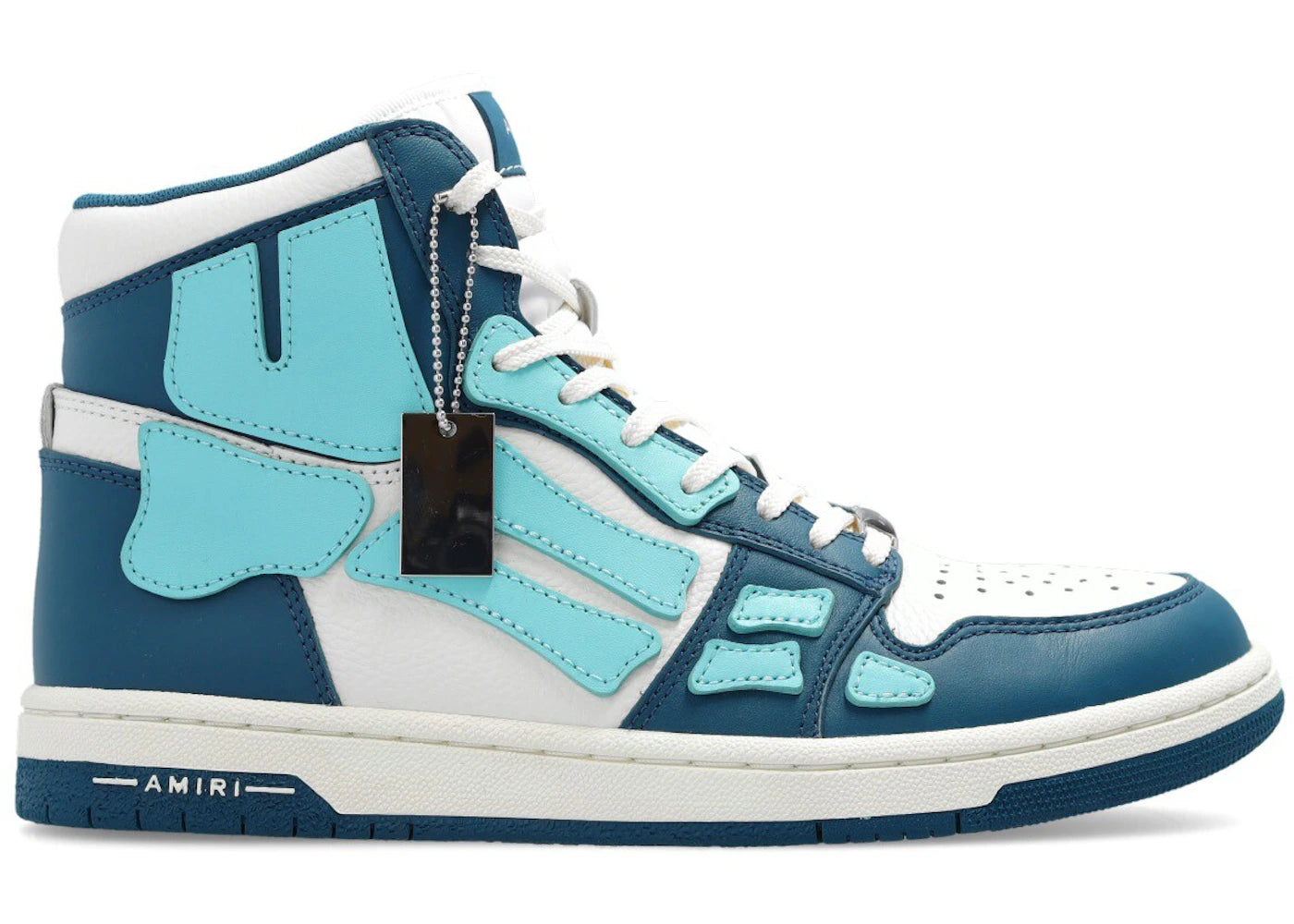 AMIRI Skel Hi Top Slate Blue