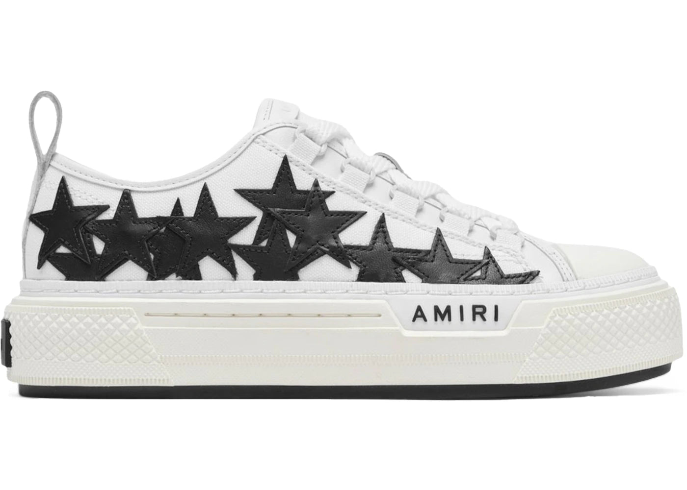 AMIRI Stars Court Low White Black