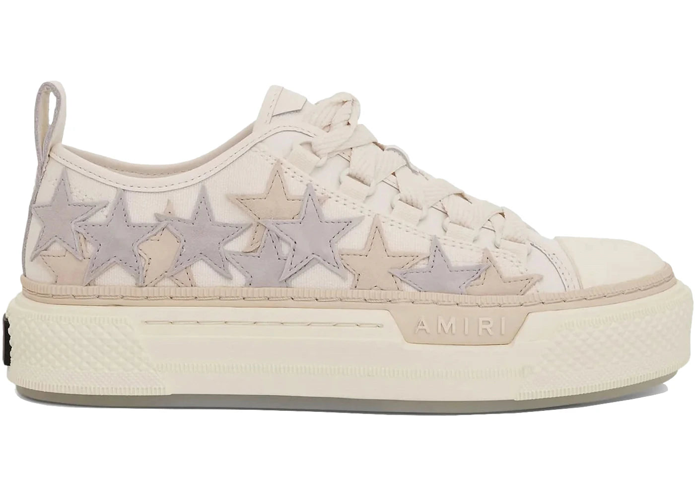 AMIRI Stars Court Low White Grey
