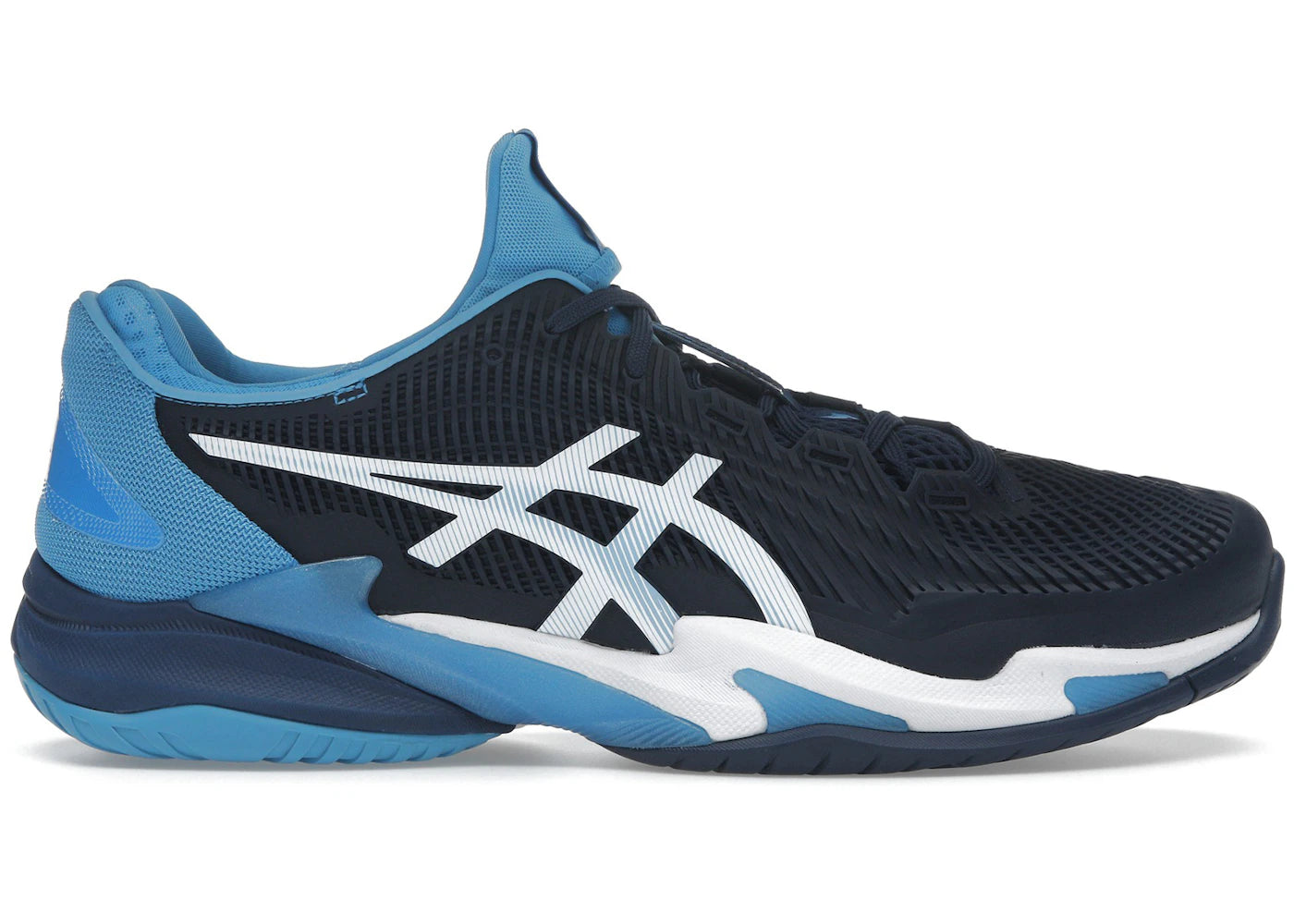 ASICS Court FF 3 Novak-Blue Expanse White