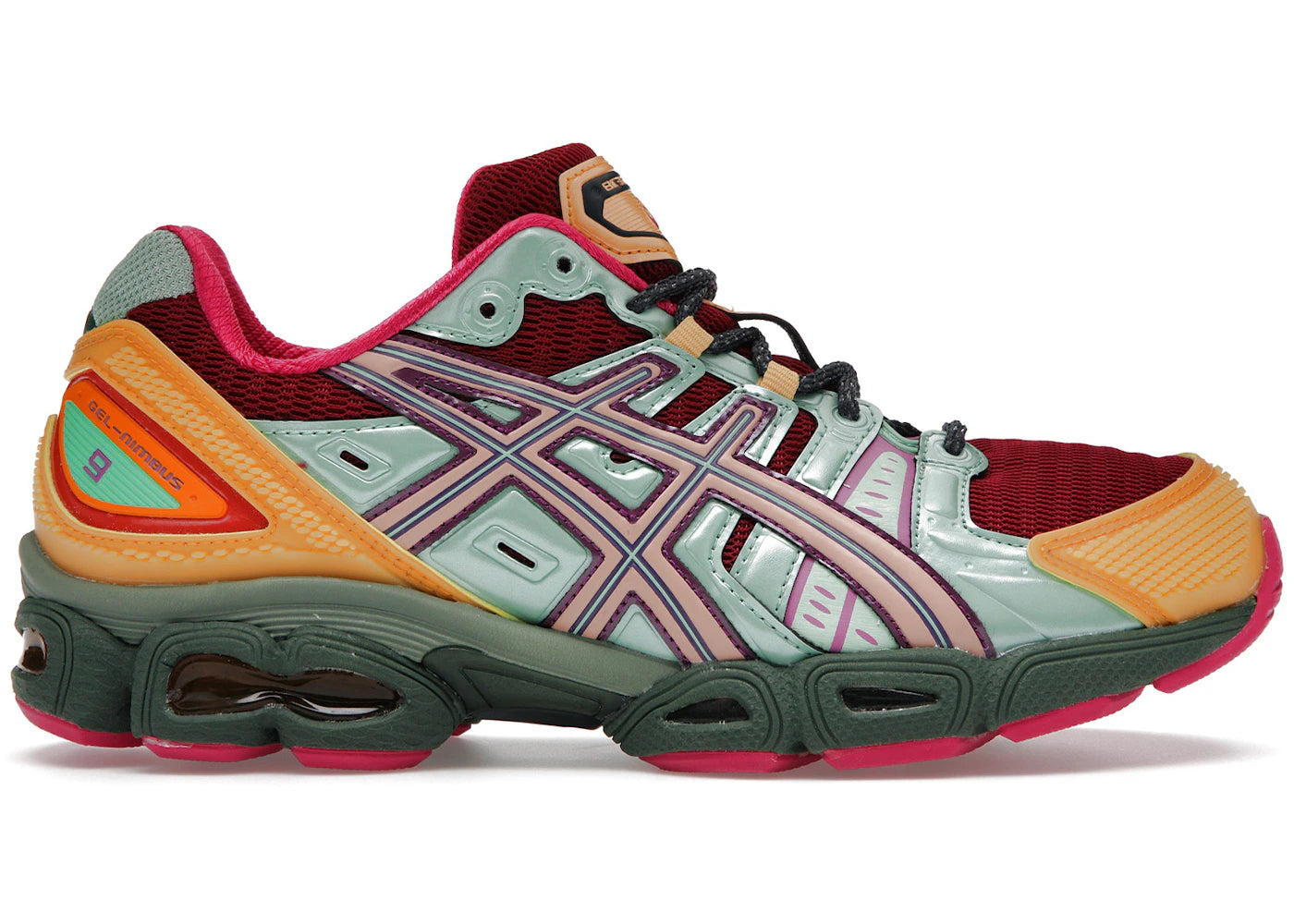 ASICS GEL-Nimbus 9-Brain Dead Rio Red