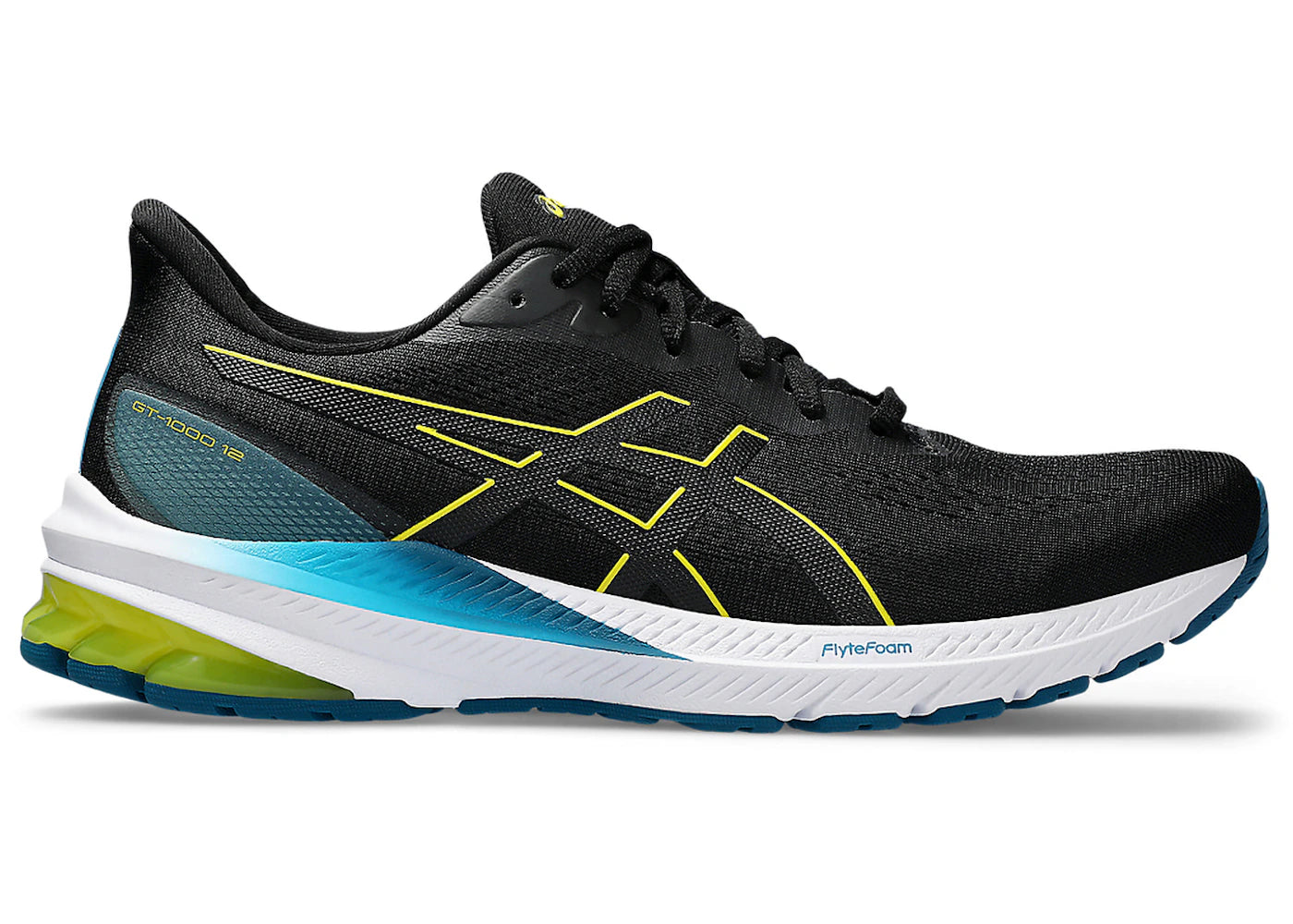 ASICS GT-1000 12-Black Bright Yellow