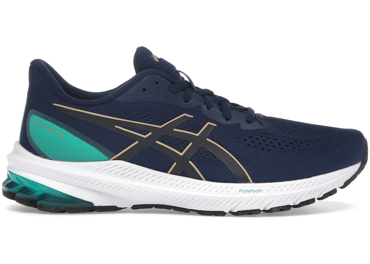 ASICS GT-1000 12-Blue Expanse Champagne (Women's)