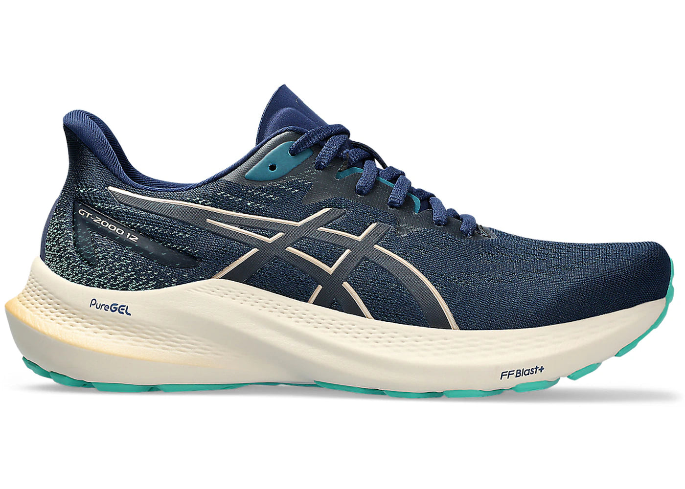 ASICS GT-2000 12-Blue Expanse Champagne (Women's)