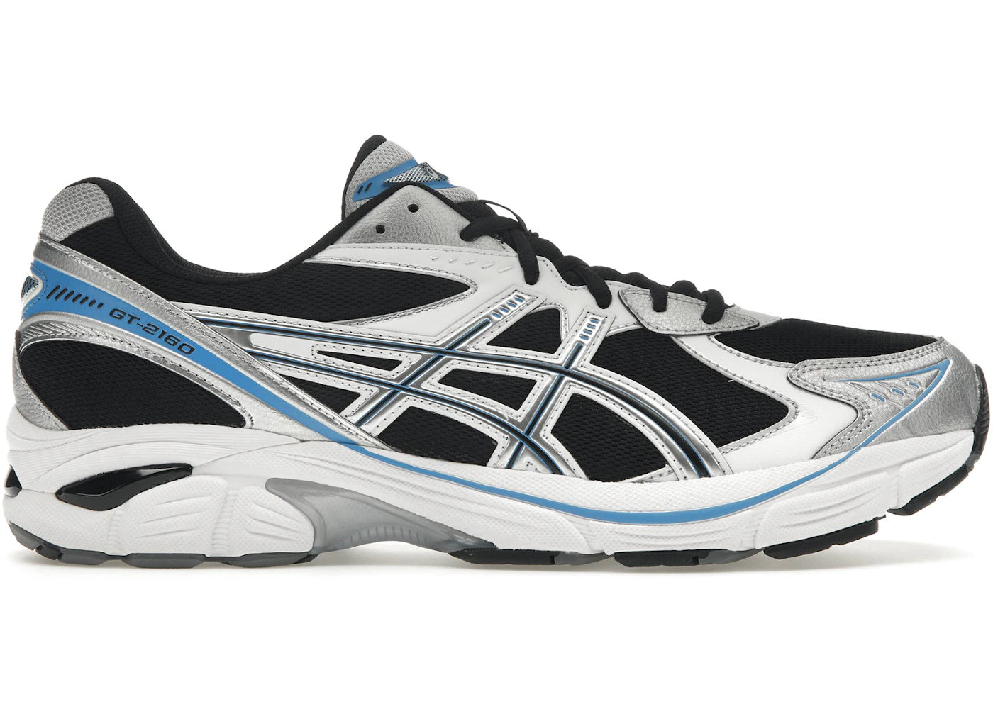 ASICS GT-2160-Black Pure Silver Bright Blue