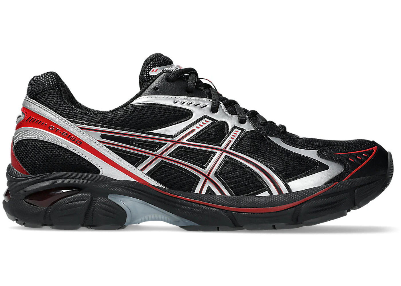 ASICS GT-2160-Black Pure Silver Red