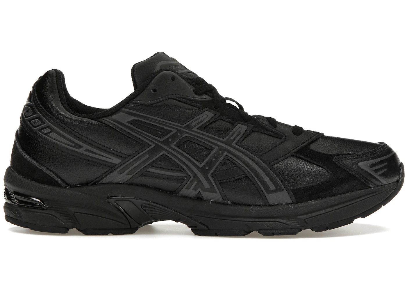 ASICS Gel-1130-Leather Black Dark Grey