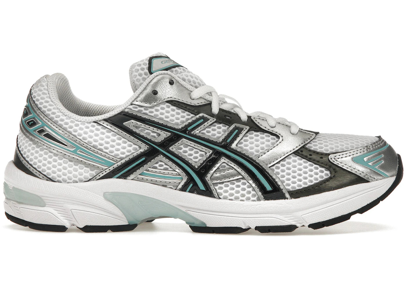 ASICS Gel-1130-White Black Turquoise