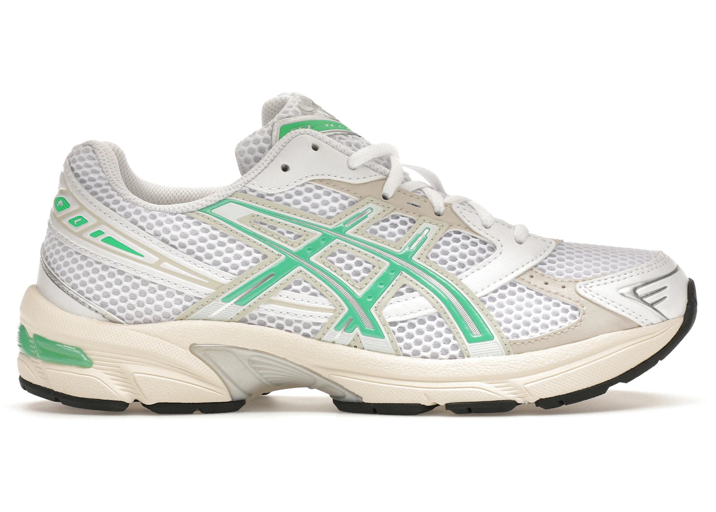 ASICS Gel-1130-White Malachite Green Off White Midsole (Women's)