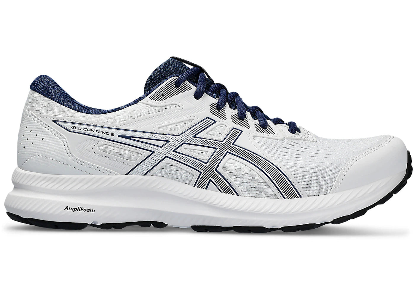 ASICS Gel-Contend 8-White Blue Expanse