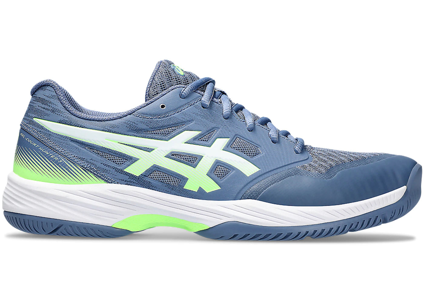 ASICS Gel-Court Hunter 3-Denim Blue Lime Burst