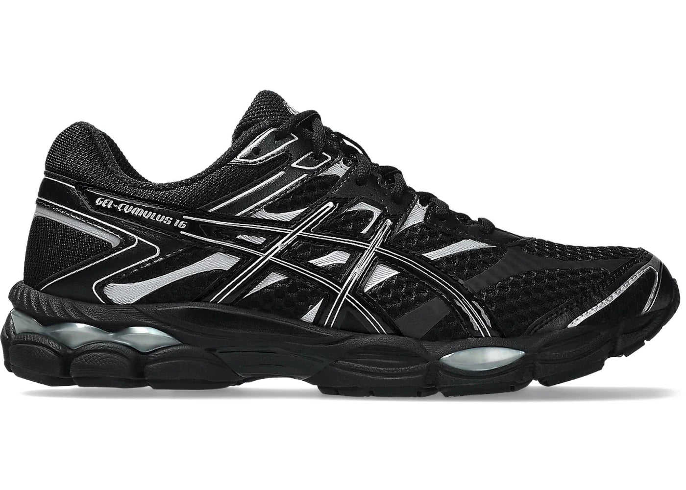 ASICS Gel-Cumulus 16 Black Pure Silver - main view