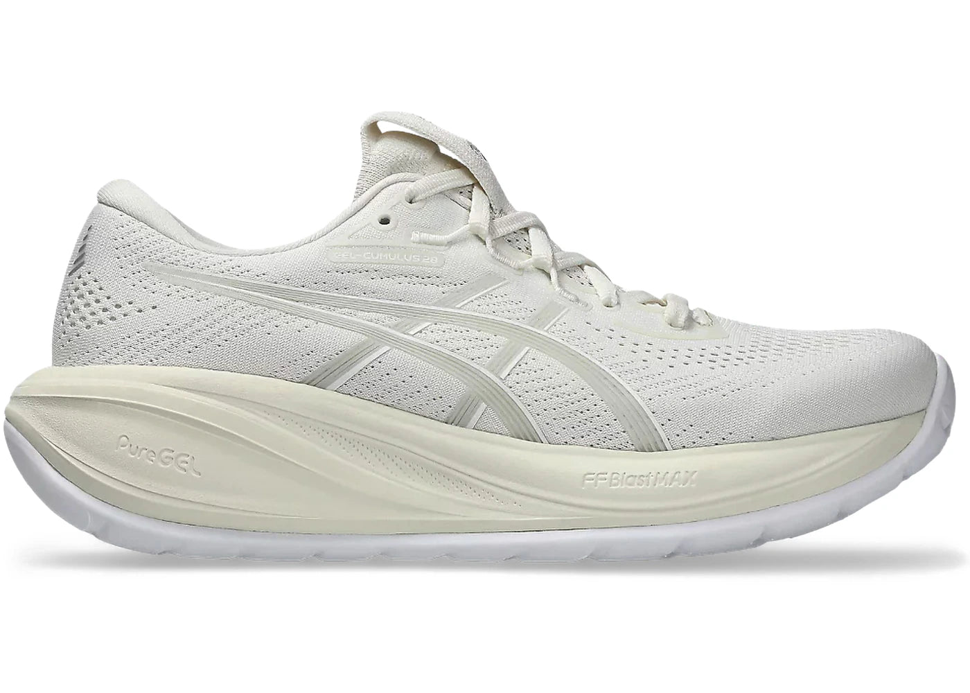 ASICS Gel-Cumulus 28 Cream Glacier Grey
