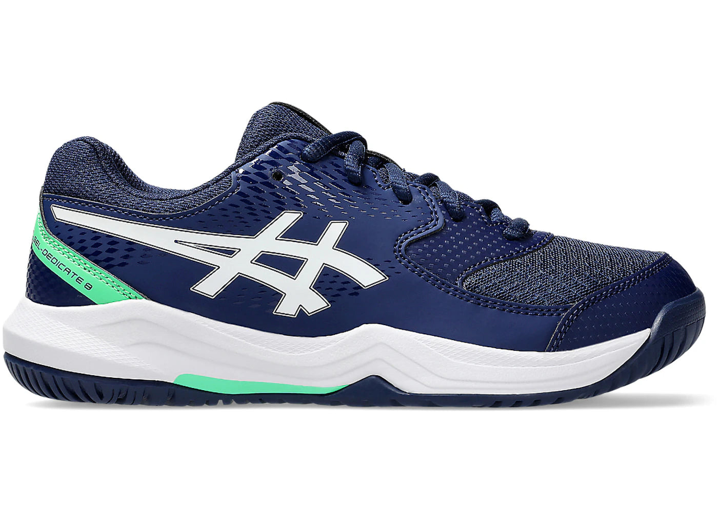 ASICS Gel-Dedicate 8-Blue Expanse White (GS)