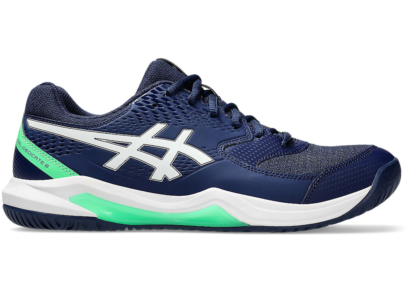 ASICS Gel-Dedicate 8-Blue Expanse White