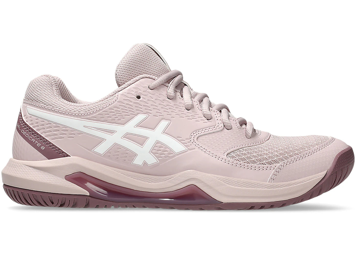 ASICS Gel-Dedicate 8-Watershed Rose White (Women's)