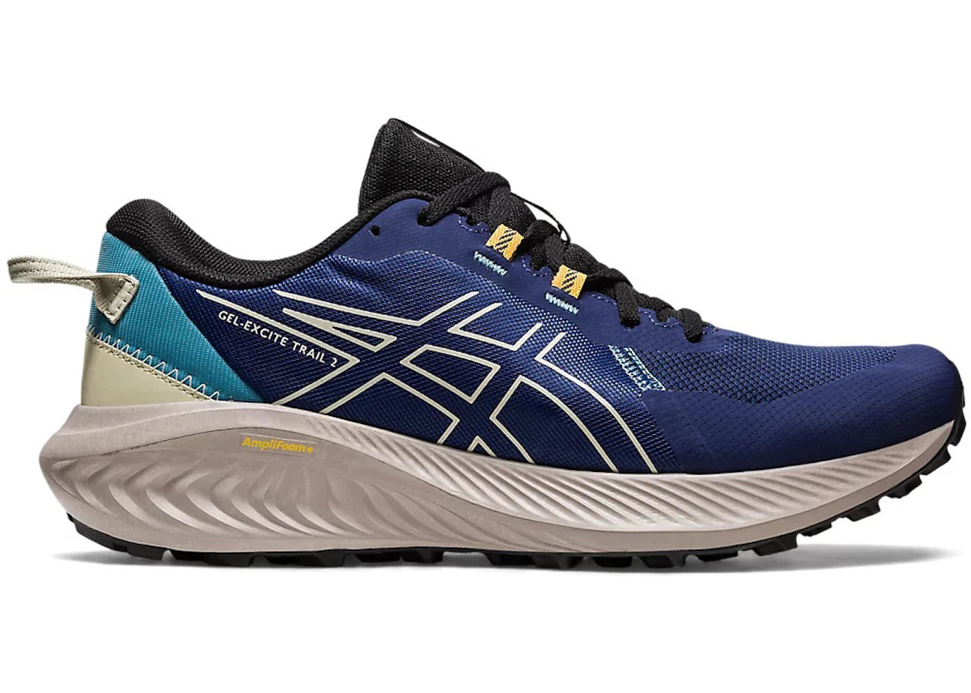 ASICS Gel-Excite Trail 2-Deep Ocean Dried Leaf Green