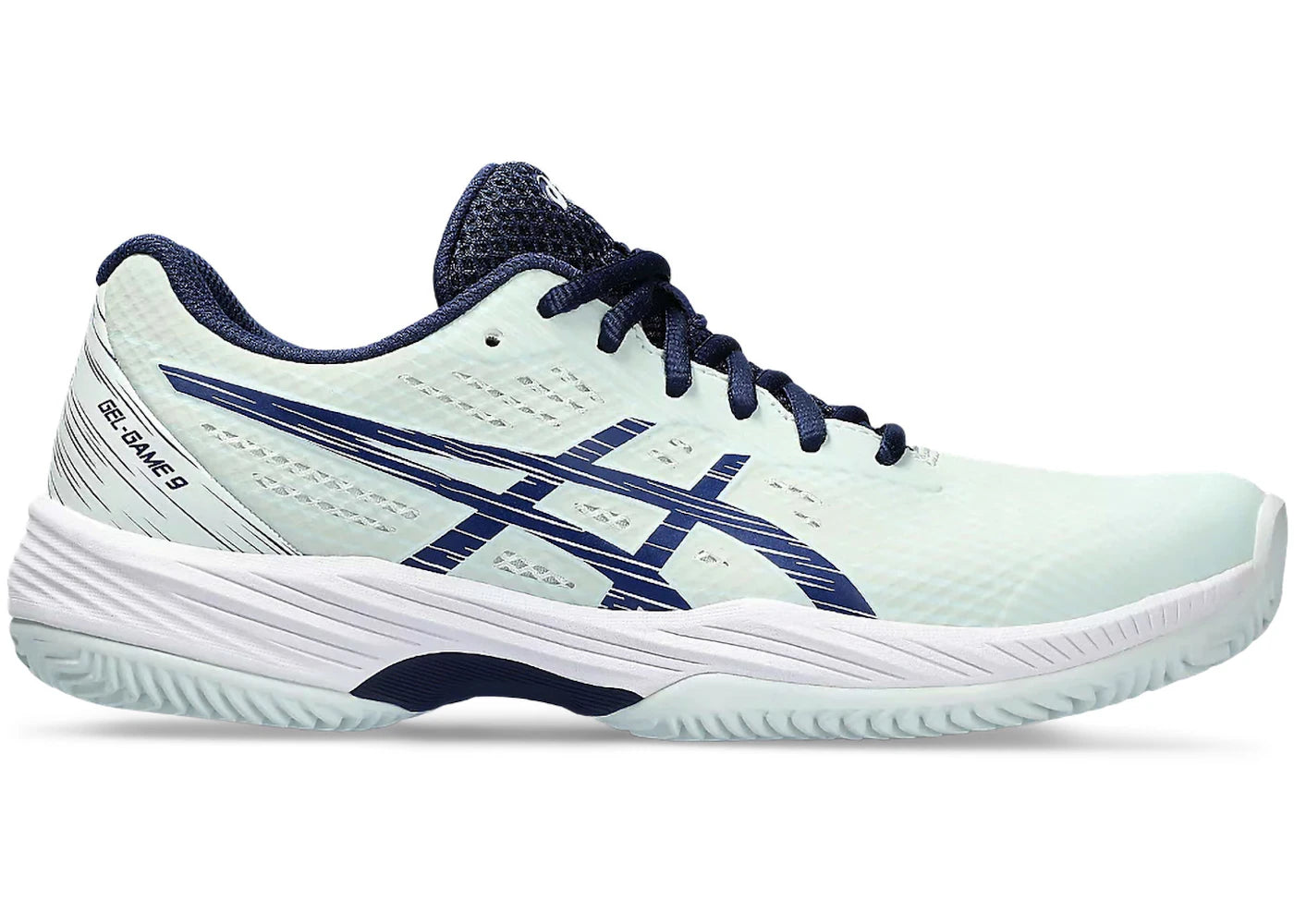 ASICS Gel-Game 9 Clay/OC-Pale Mint Blue Expanse (Women's)