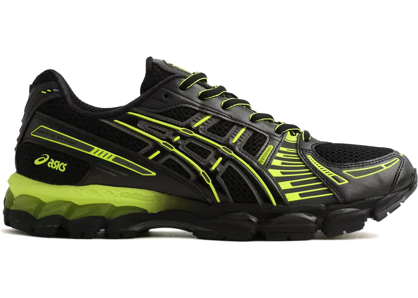 ASICS Gel-Kayano 12.1 Albino & Preto Black Green - main view