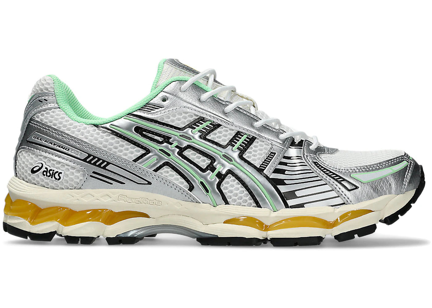 ASICS Gel-Kayano 12.1-Silver Green Orange