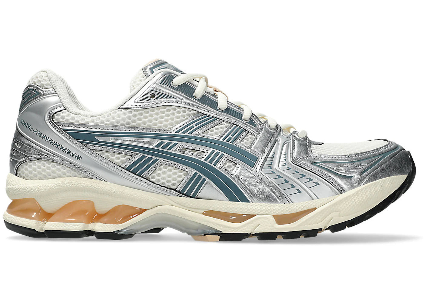 ASICS Gel-Kayano 14-Birch Pure Silver Teal Gold