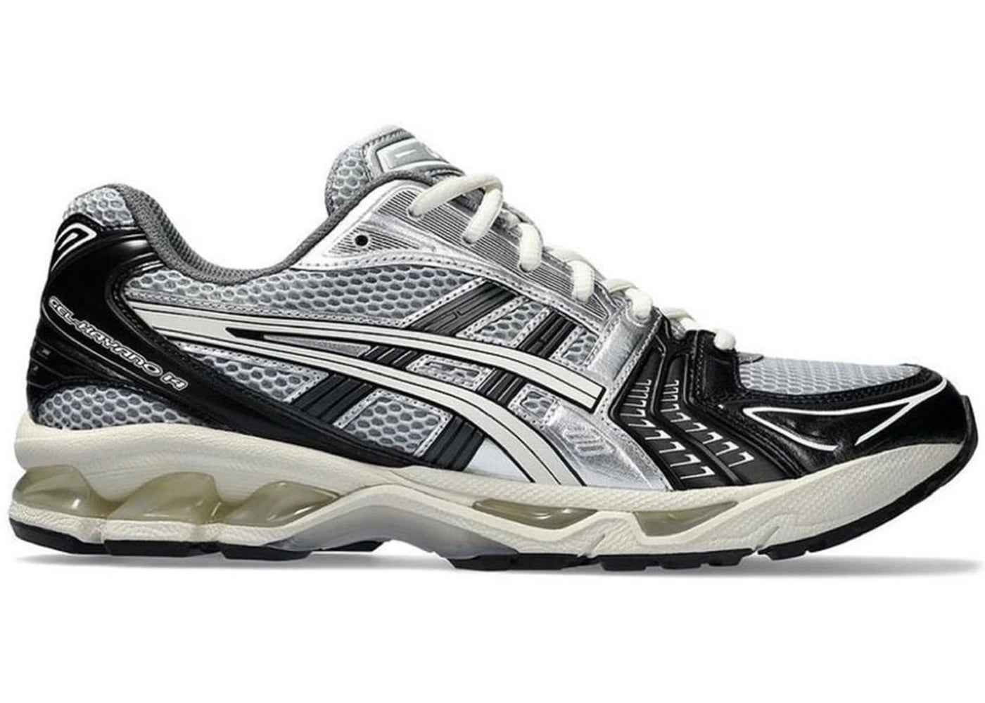 ASICS Gel-Kayano 14-Black Glacier Grey Silver