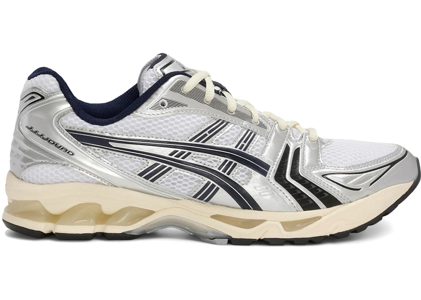 ASICS Gel-Kayano 14-JJJJound White Silver Black