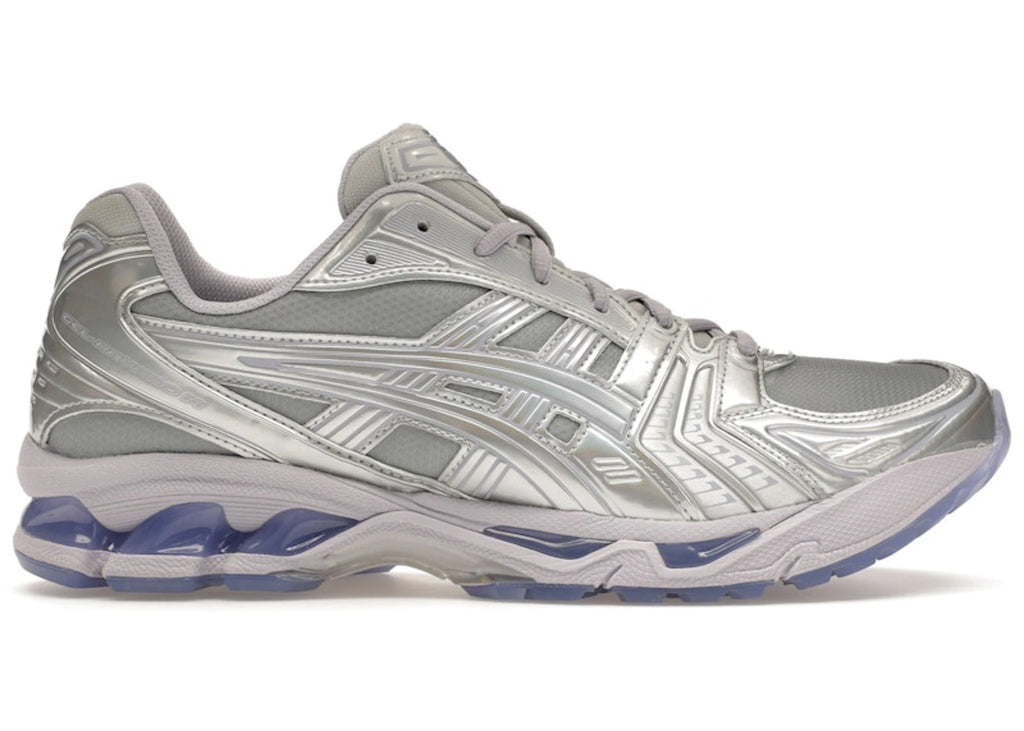 ASICS Gel-Kayano 14 Kith Marvel Villains Silver Surfer Opened Box - main view
