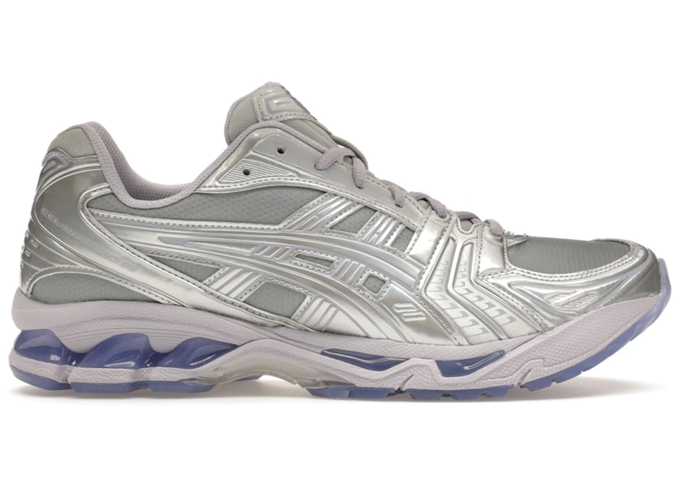 ASICS Gel-Kayano 14 Kith Marvel Villains Silver Surfer Opened Box - main view