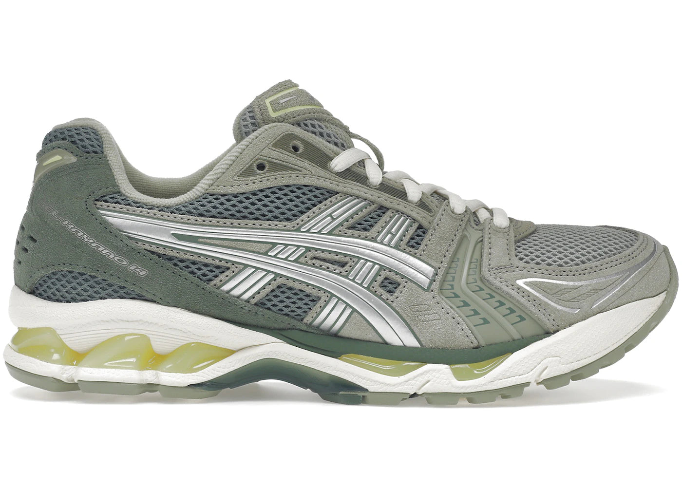 ASICS Gel-Kayano 14-Olive Grey Pure Silver