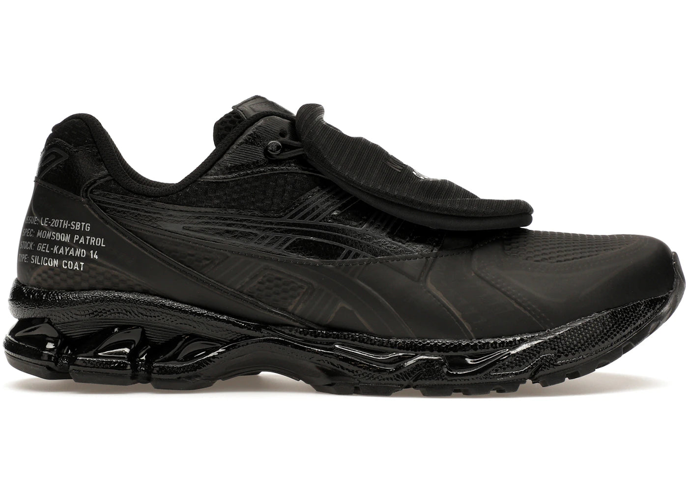 ASICS Gel-Kayano 14-SBTG x Limited Edt Monsoon Patrol Black