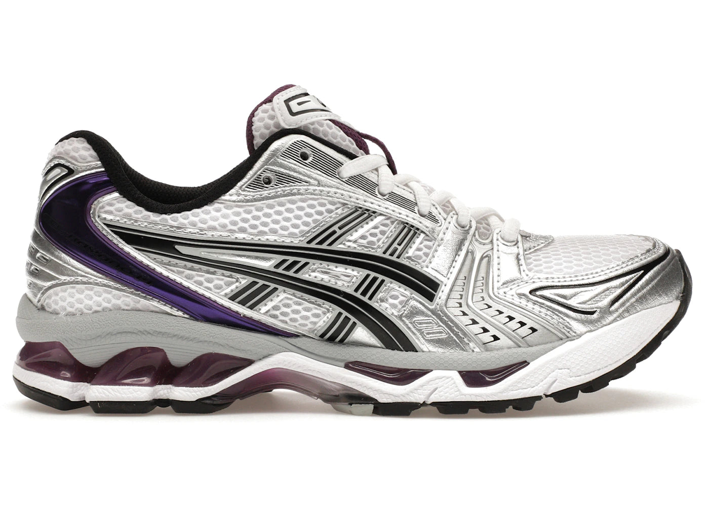 ASICS Gel-Kayano 14-White Dark Grape (Women's)