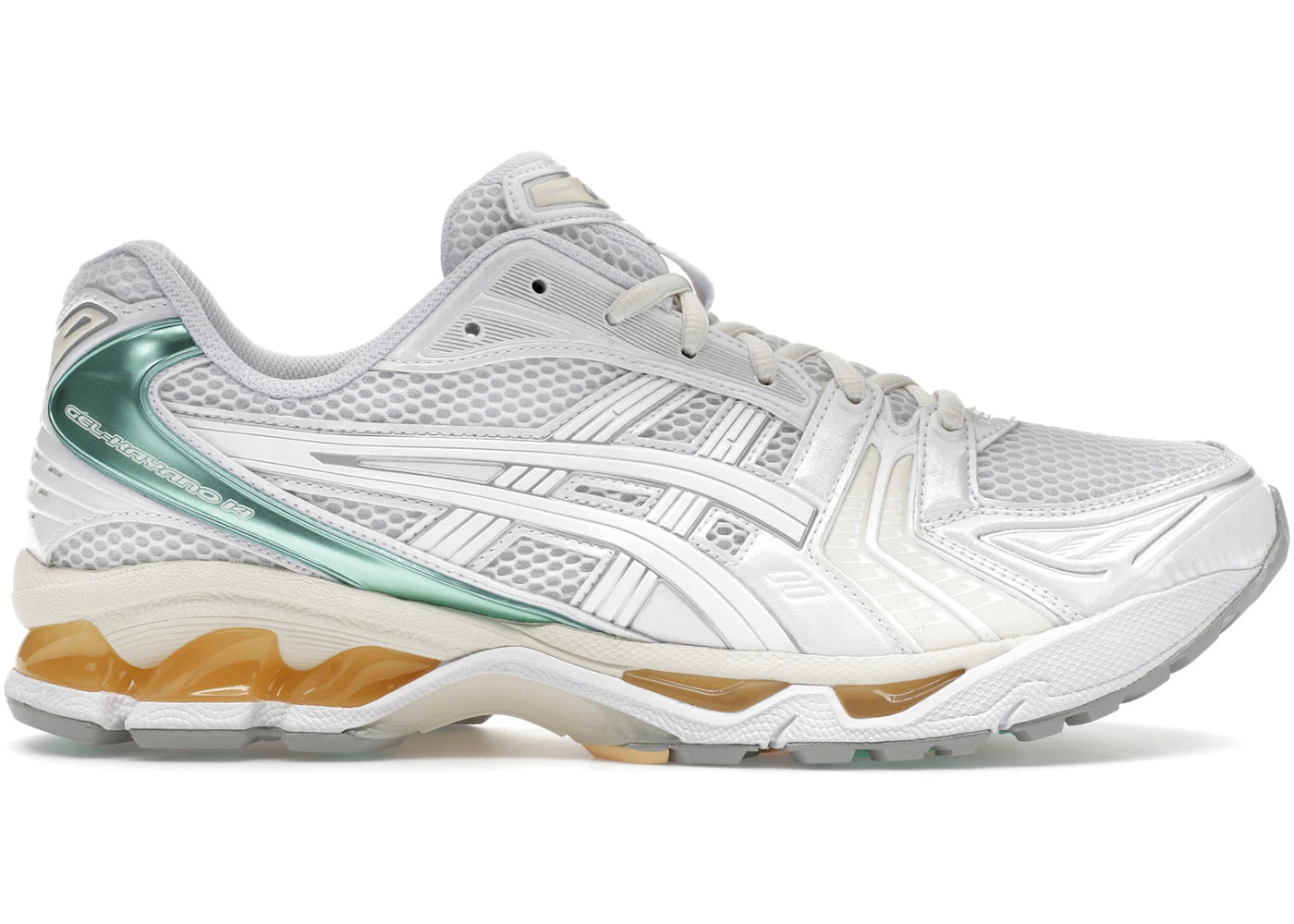 ASICS Gel-Kayano 14-White Mint Gold