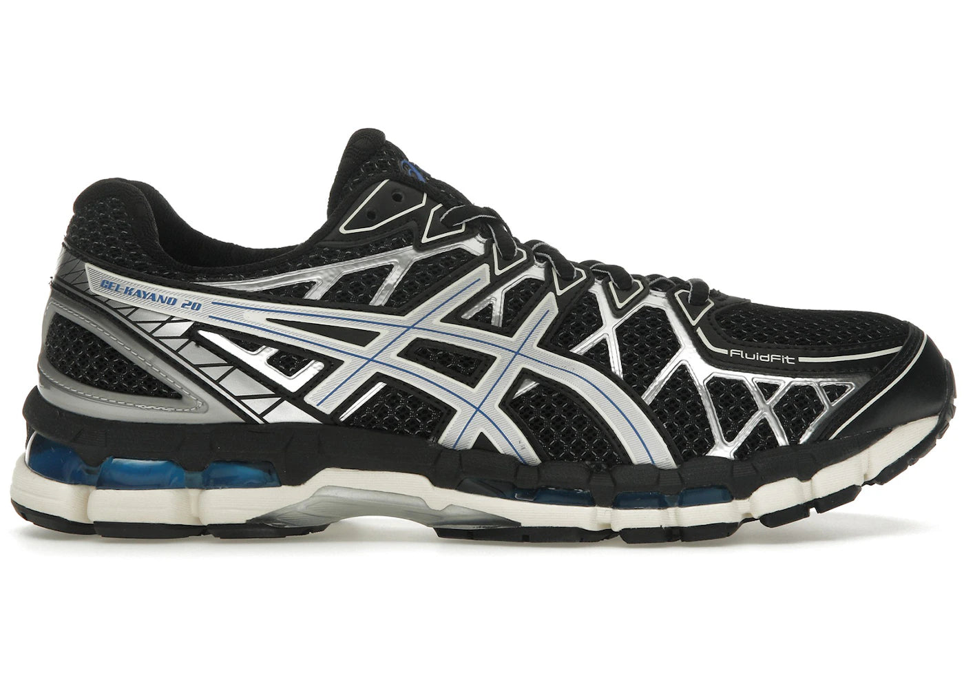 ASICS Gel-Kayano 20-Black Pure Silver