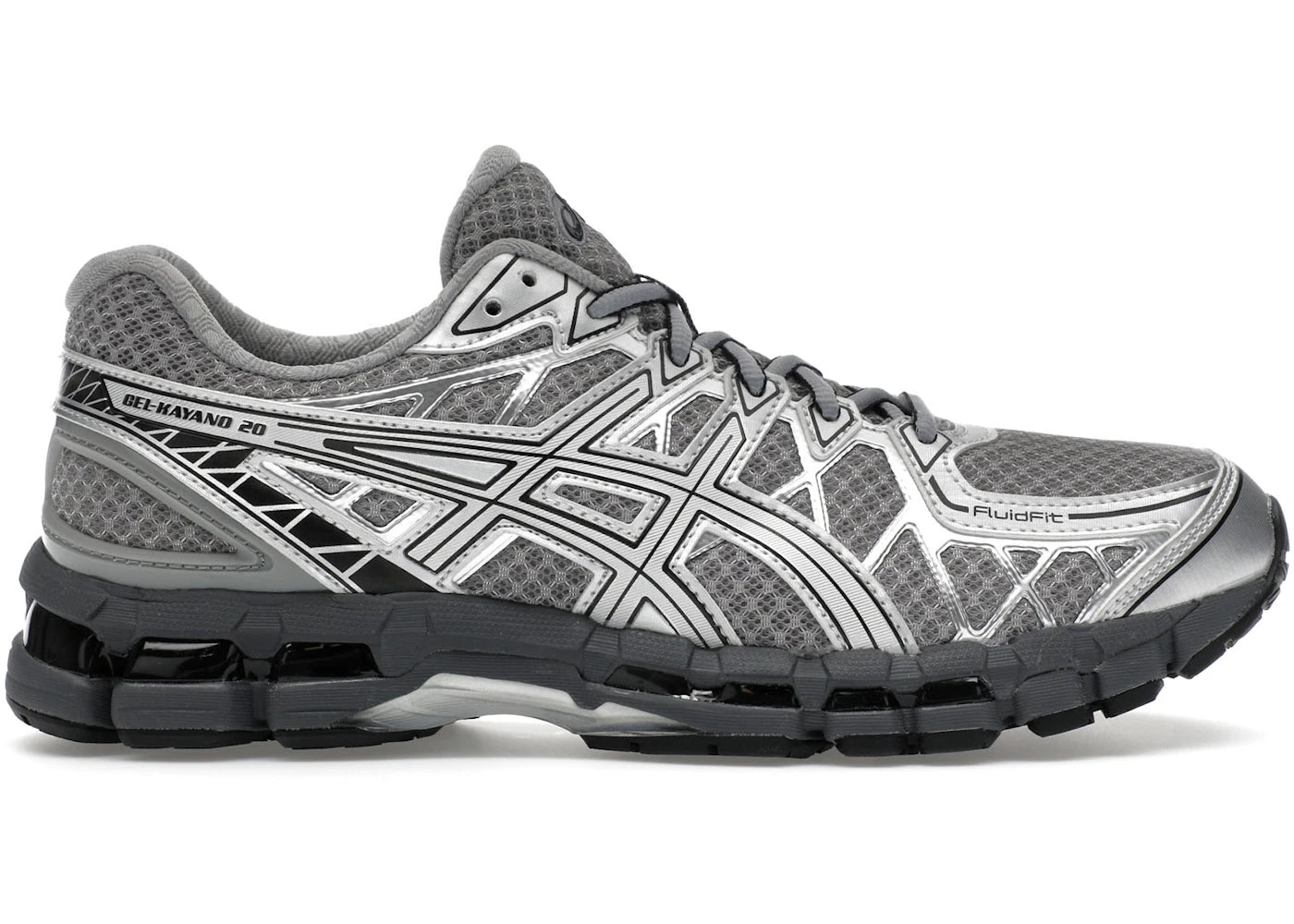ASICS Gel-Kayano 20-Gravel Pure Silver