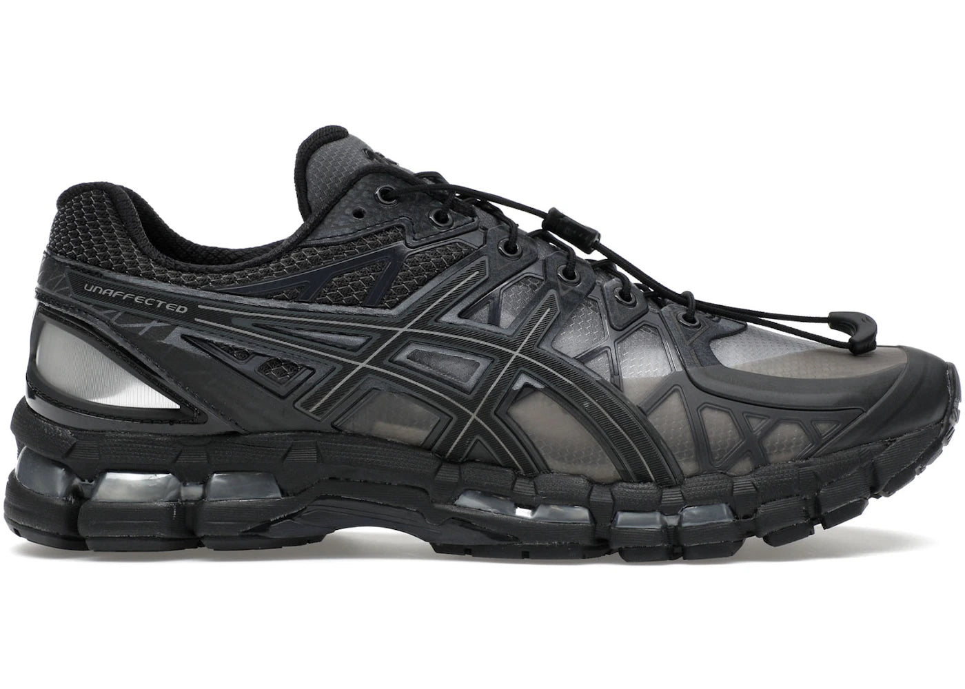 ASICS Gel-Kayano 20-Unaffected Black Obsidian Grey Black