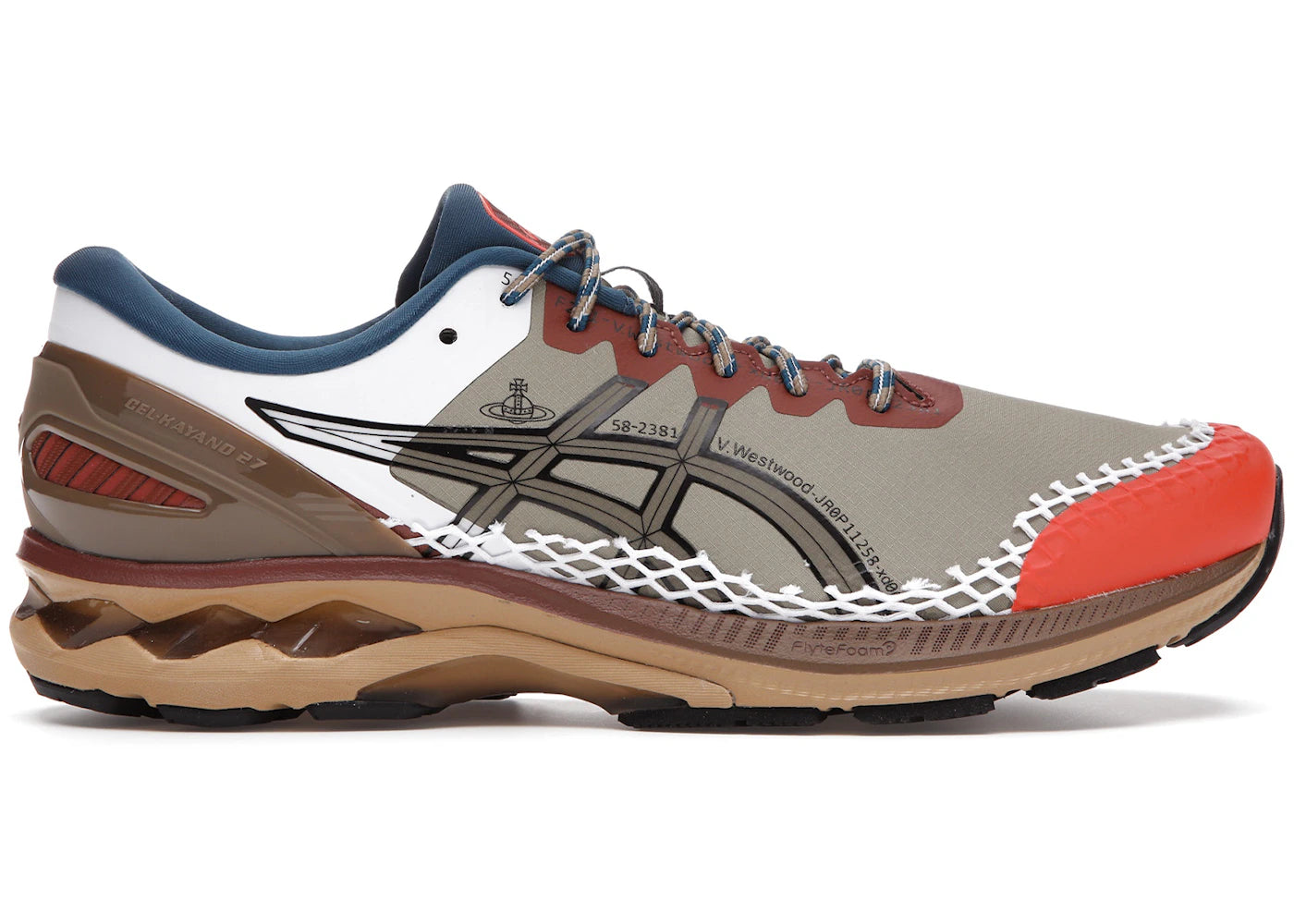 ASICS Gel-Kayano 27-Vivienne Westwood Tan