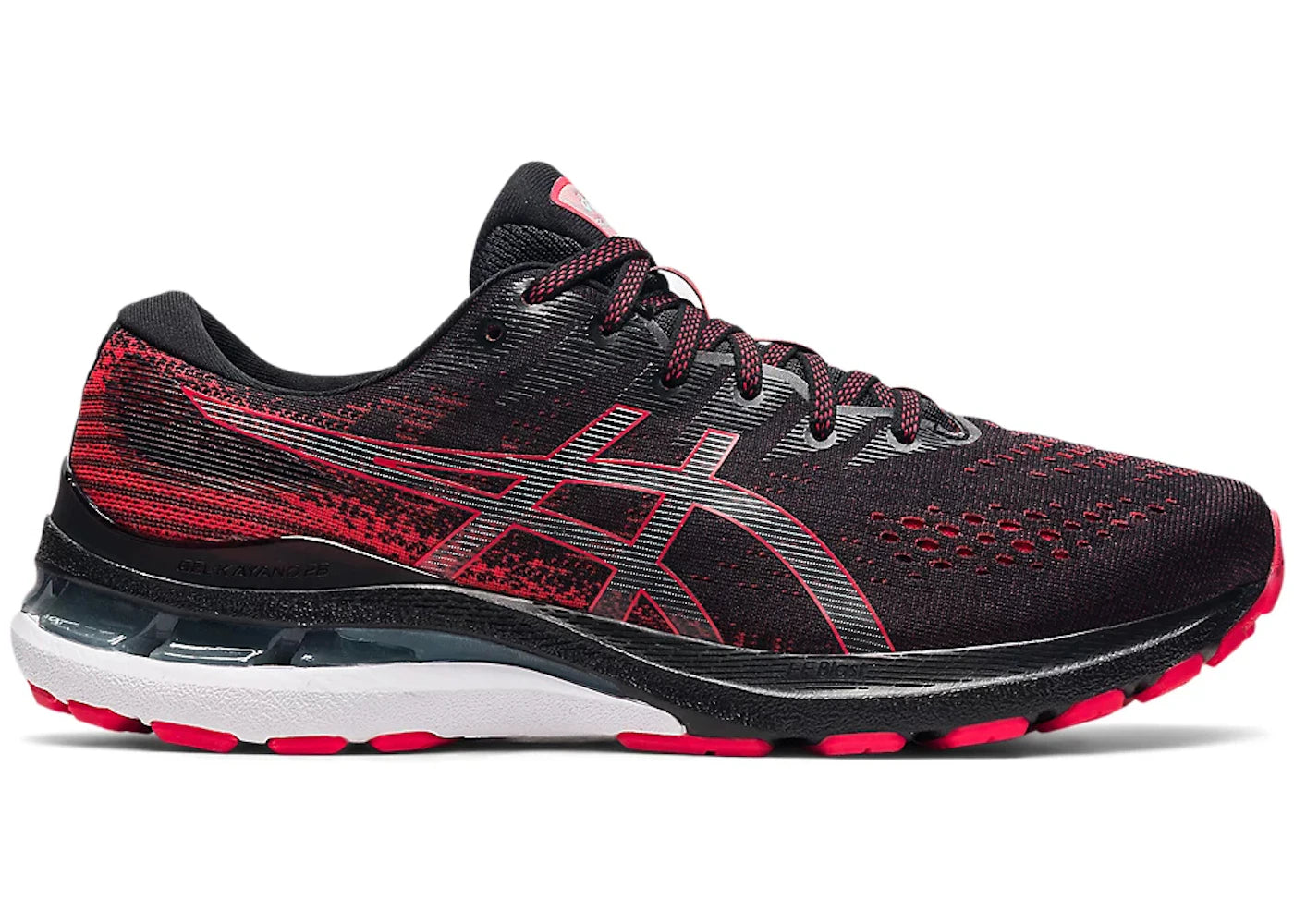 ASICS Gel-Kayano 28-Black Electric Red