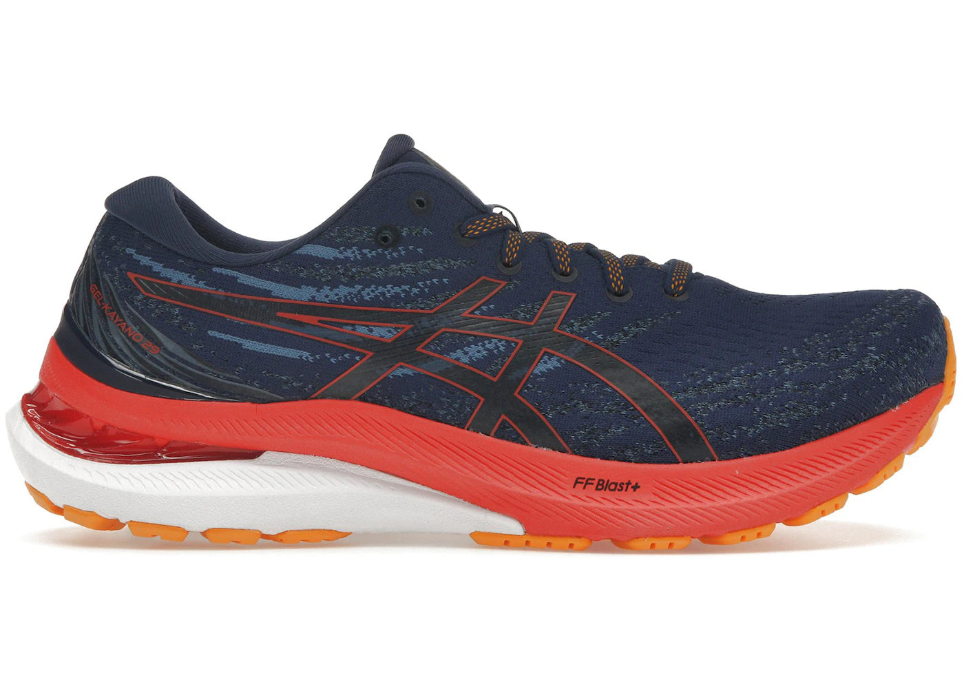 ASICS Gel-Kayano 29-Deep Ocean Cherry Tomato