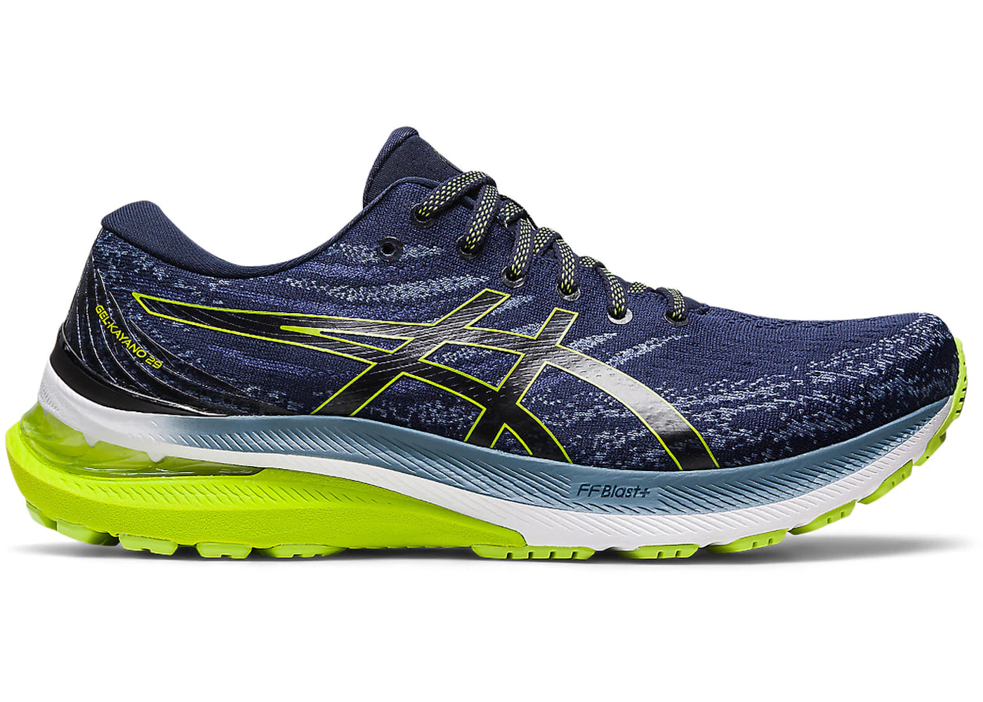 ASICS Gel-Kayano 29-Midnight Lime Zest
