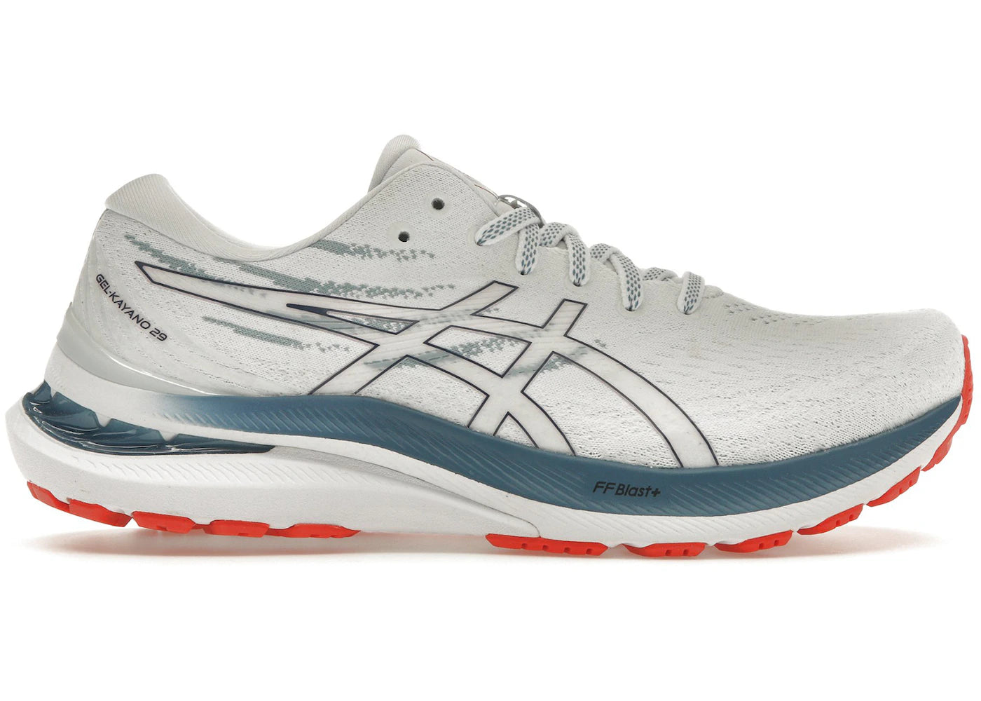 ASICS Gel-Kayano 29-White Deep Ocean