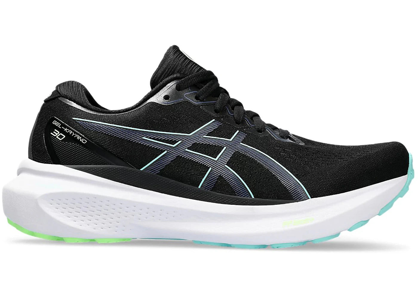 ASICS Gel-Kayano 30-Black Thunder Blue (Women's)
